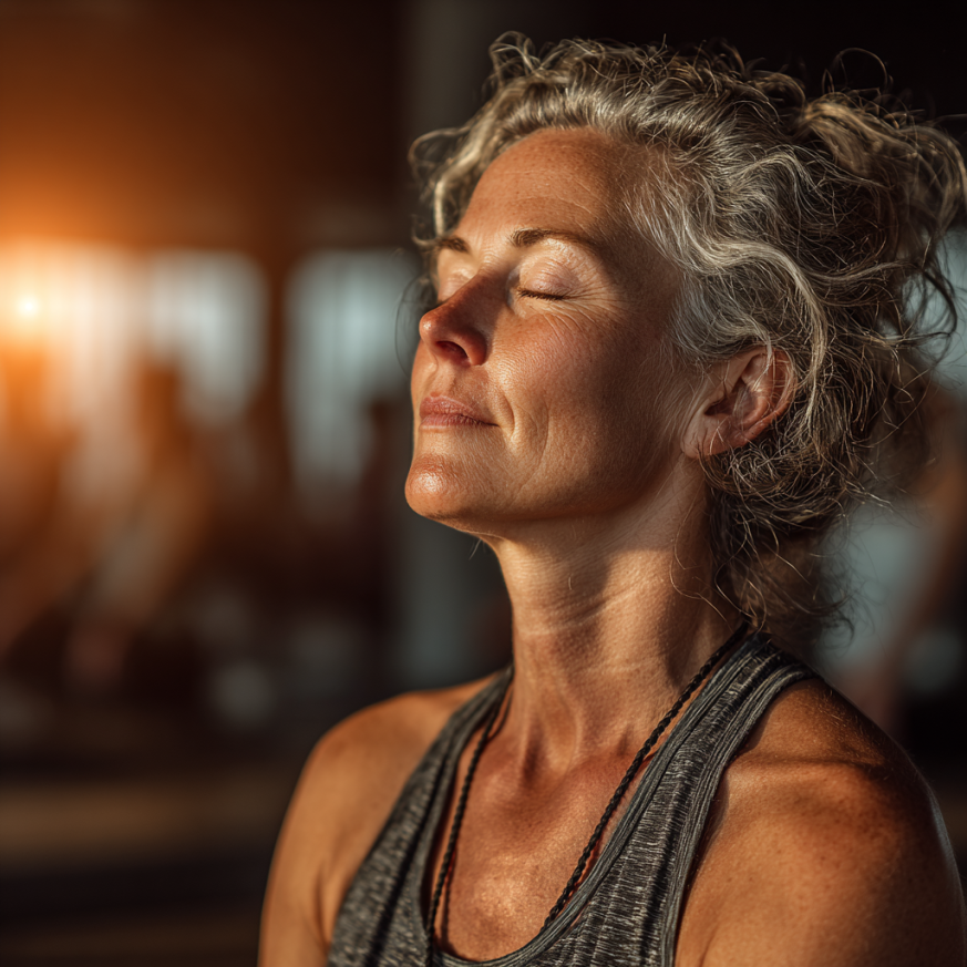 Групові заняття йогою для похилого віку